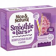 Nice & Natural Smoothie Bars Berrylicious Blast 5 Pack | 100g (x3 Packs)